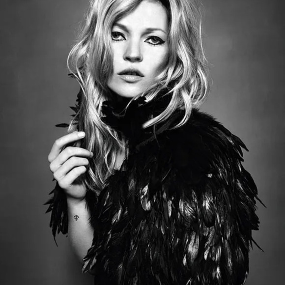 Kate Moss for Topshop - Super Rare Feather Bolero - Picture 1 of 8
